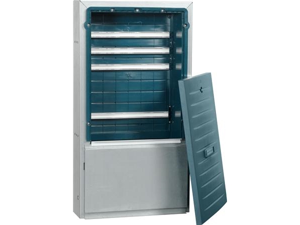 Abb Cdc2000 Pk48 Kabeldon Kabelskab Med Fase Isoleret Nulskinne Inkl Fugtspærre Antal Moduler Bxhxd 592x820x222mm 5kg - Abb Skabe  - 5703510939307