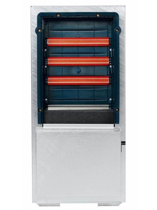 Abb Kabelskab Pk67 Med Fase Nulskinne - Abb Skabe  - 5703510737149