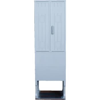 Fibox Gadeskab Med Sokkel Stcp 5384 1730x530x320mm - Fibox Skabe  - 6418074035363
