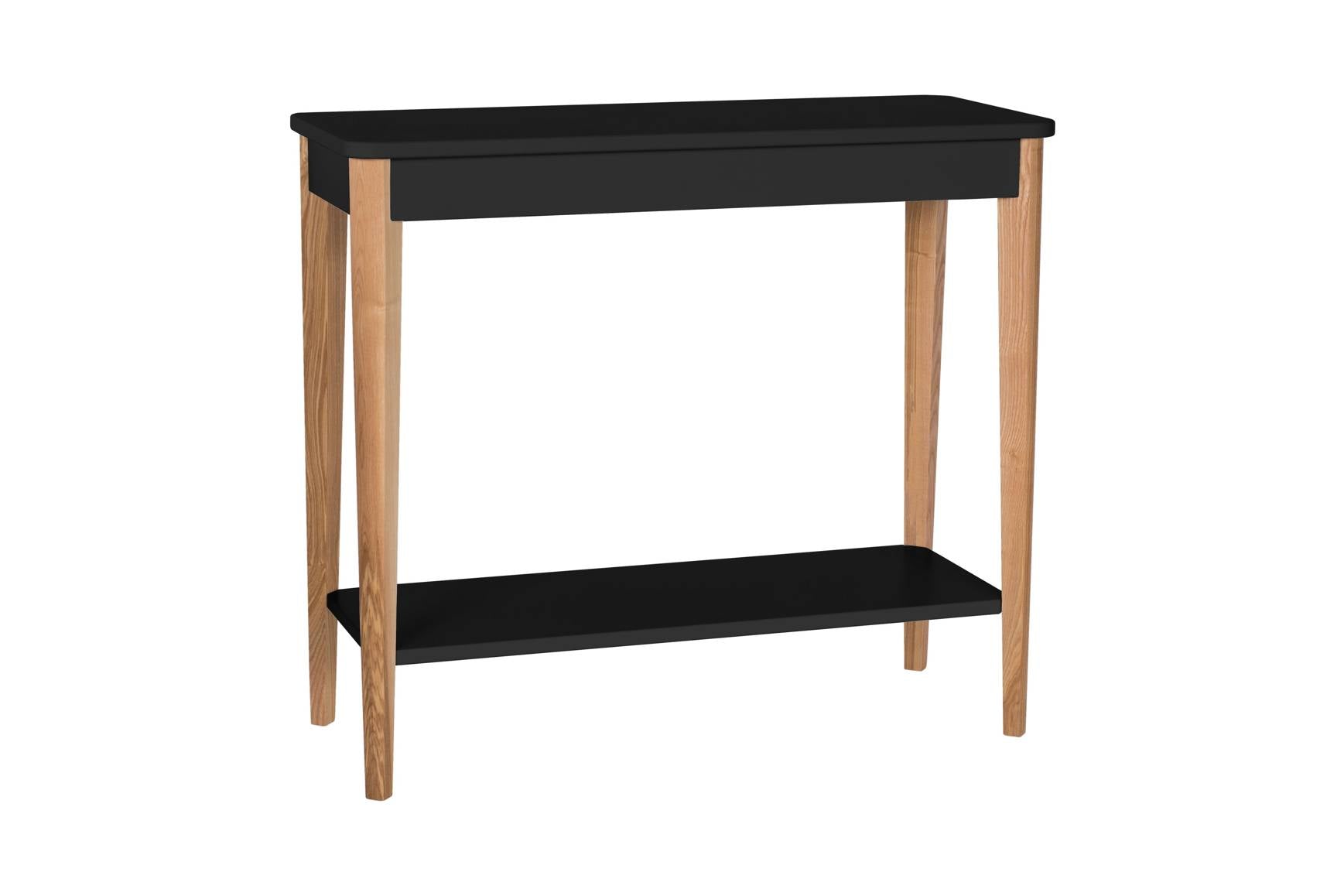 Sort Ashme Konsolbord 85x35cm - Ragaba Skabe