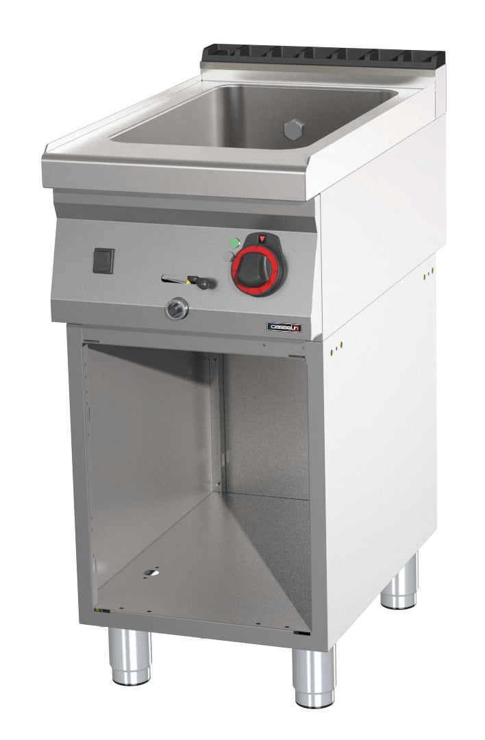 Bain Marie 200 Med Afløbshane Med åbent Skab - Casselin Skabe  - 3611630094405