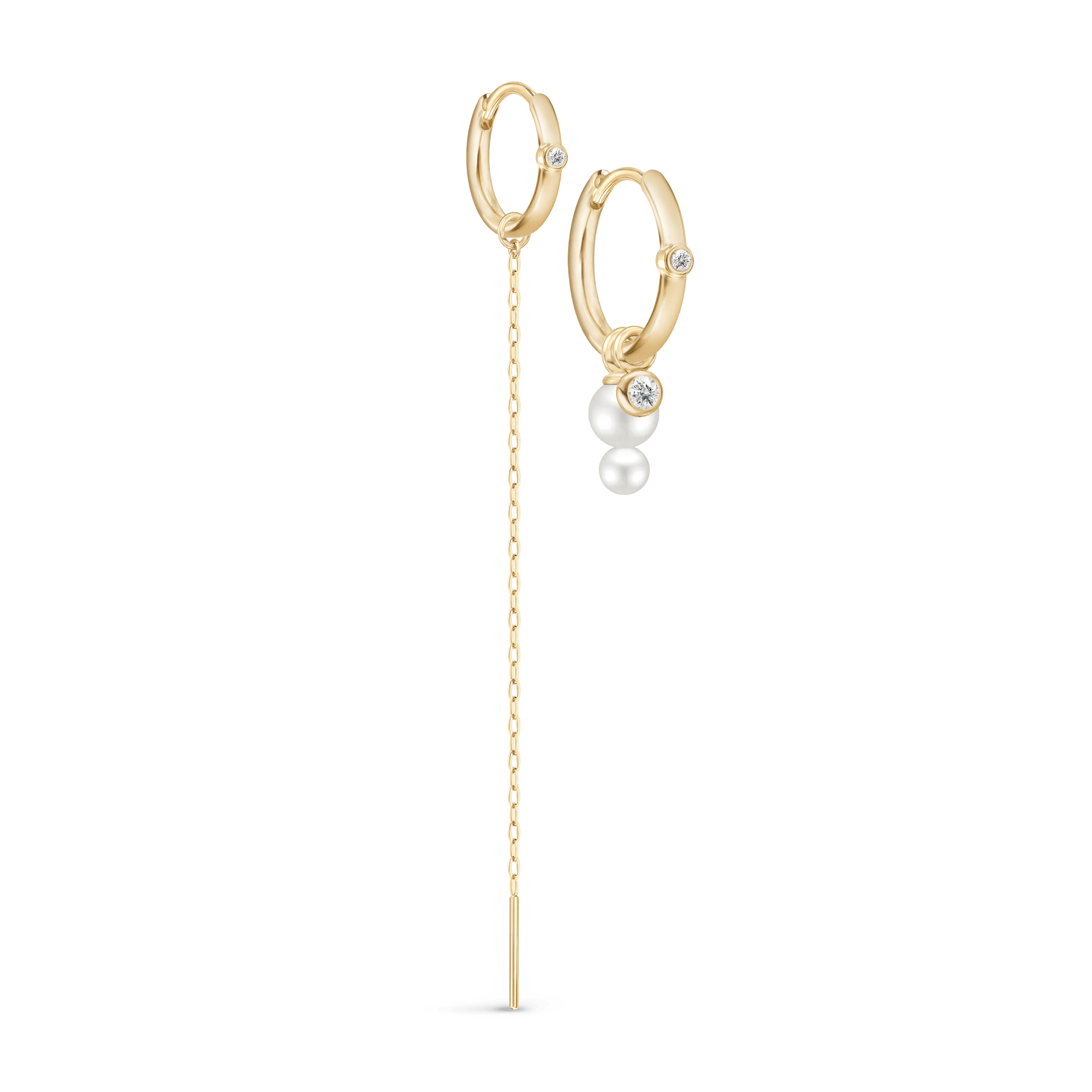 Duo Purity Hoop Look Top Wesselton Diamond - Skabe