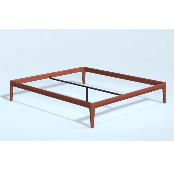 Auping Essential Dusty Red 180x200 Lav Model - Auping Skabe