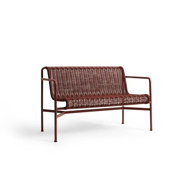 Iron Red Hay Palissade Cord Dining Bænk Med Armlæn - Hay Skabe  - 5710441360896