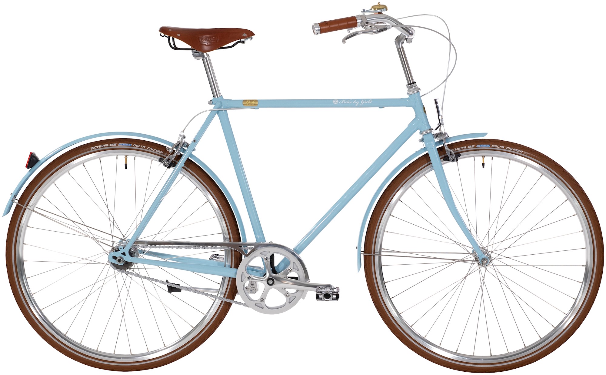 Bike Gubi Auto Herre Fælgbremse 2023 Lyseblå - Bike By Gubi Skabe  - 5707965215603