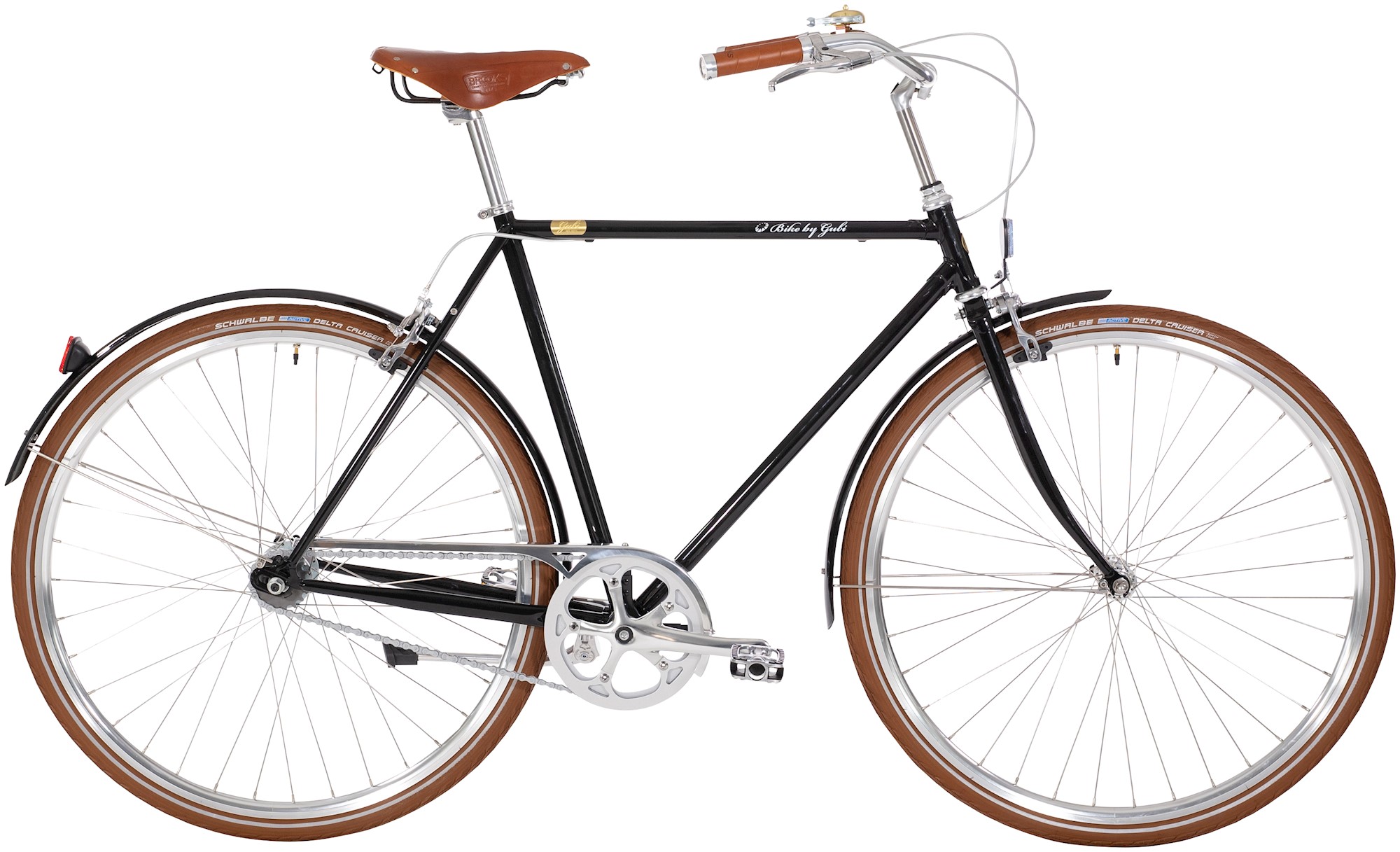 Sort Bike Gubi Herre Fælgbremse 2023 - Bike By Gubi Skabe  - 5707965220355