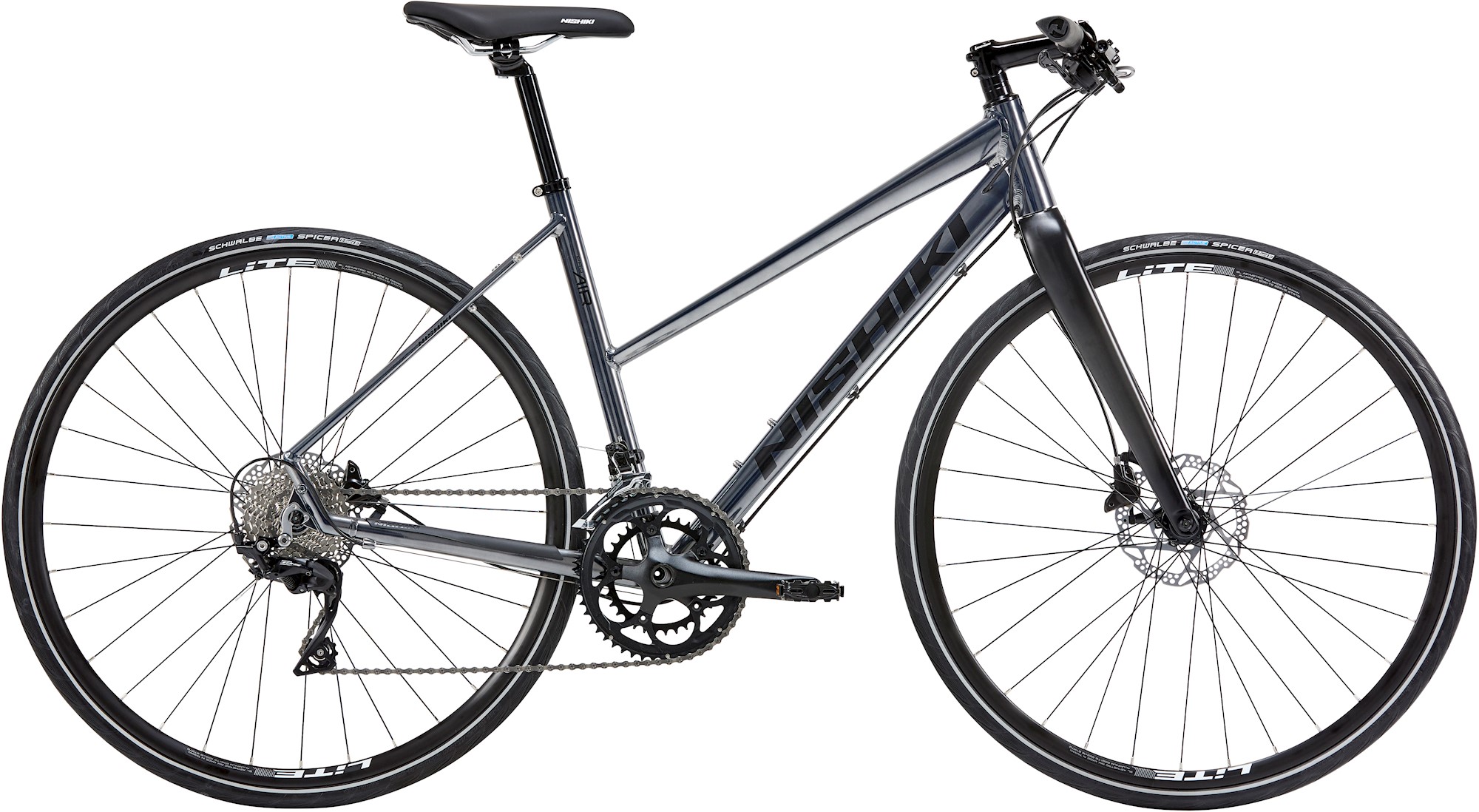 Nishiki Pro Air Dame 105 2023 Grå - Nishiki Skabe  - 5712700018388