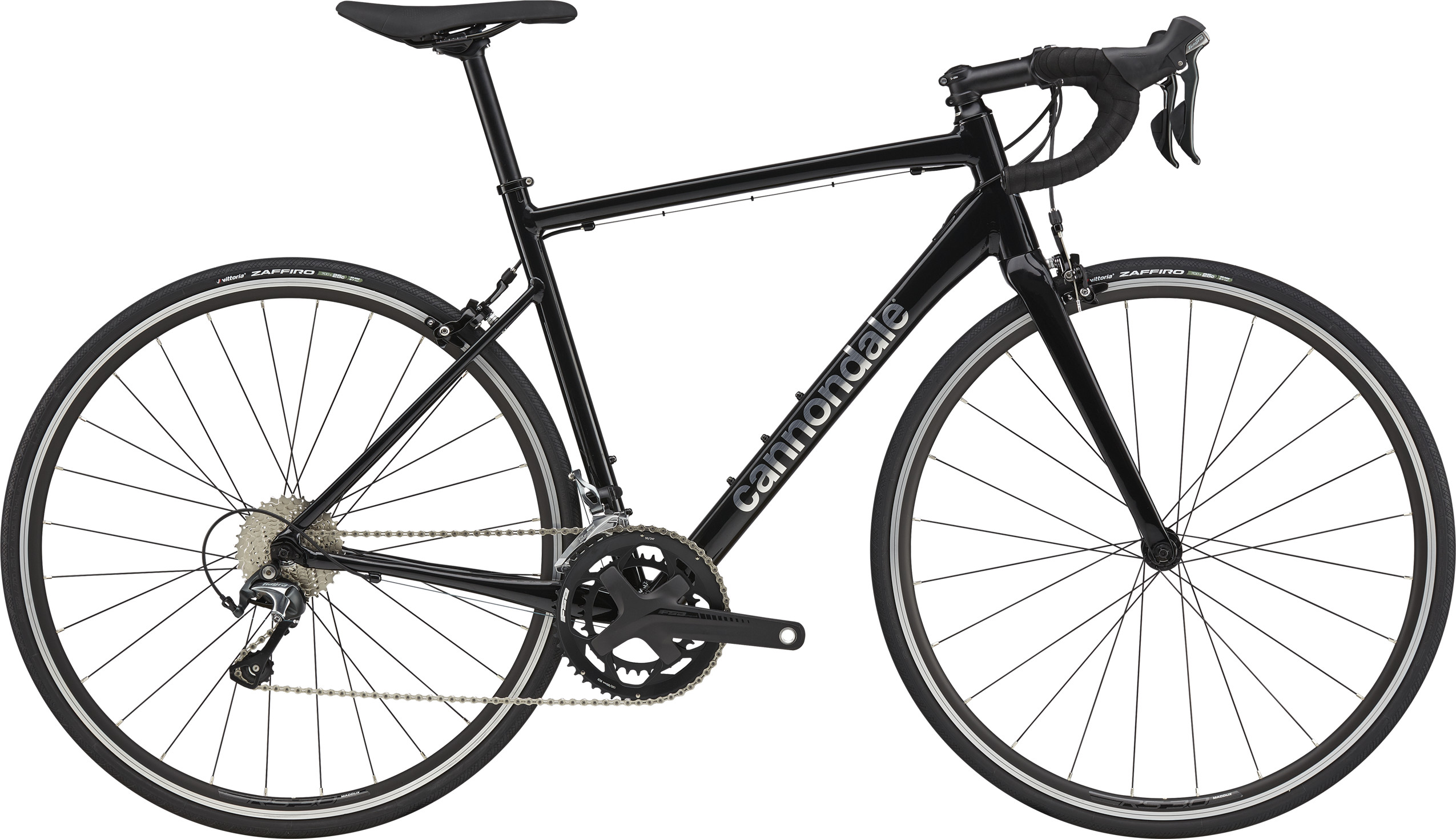 Sort Cannondale Caad Optimo 2024 Black Pearl - Cannondale Skabe  - 884603865712