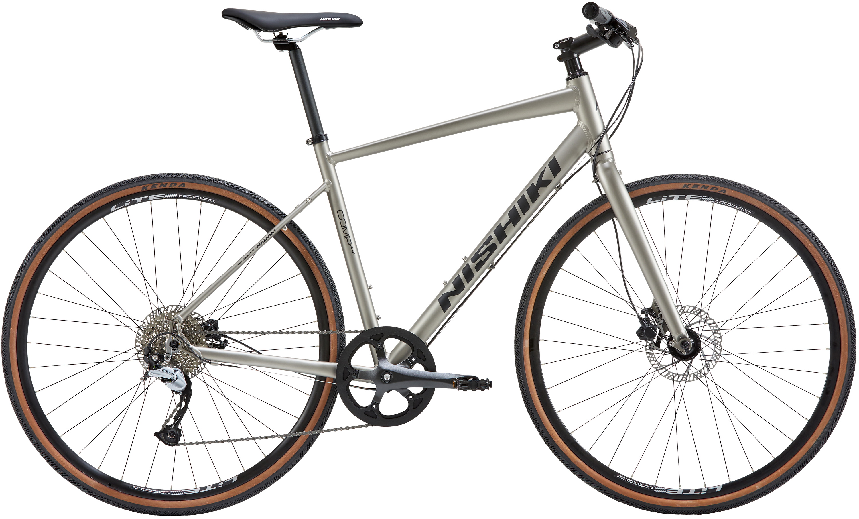 Nishiki Comp Nine Herre 2023 Sølv - Nishiki Skabe  - 5712700021531