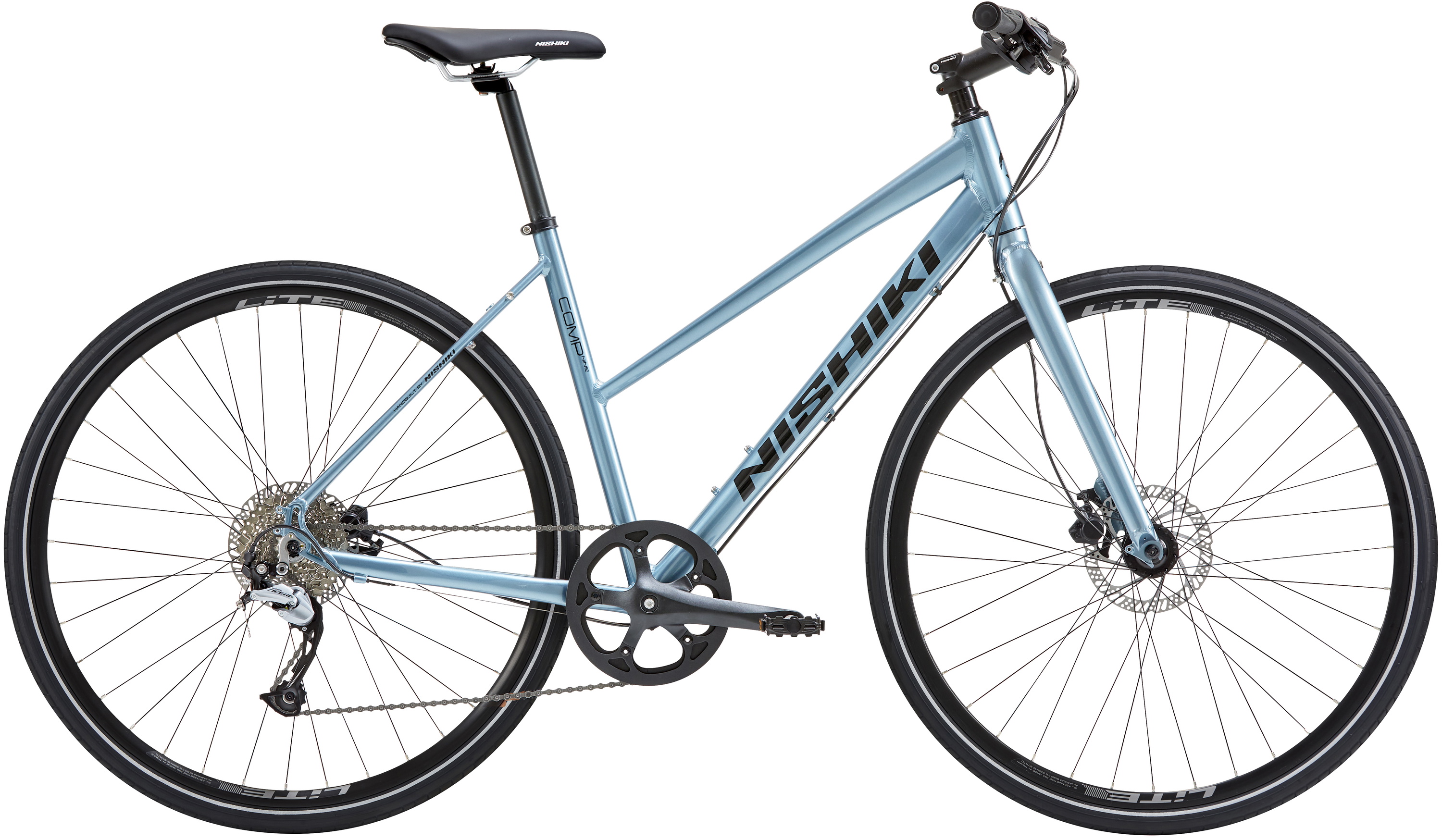 Nishiki Comp Nine Dame 2023 Blå - Nishiki Skabe  - 5712700021555