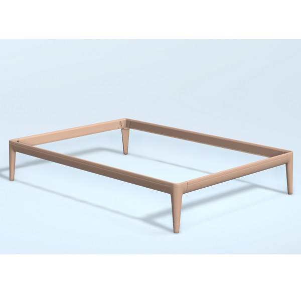 Auping Essential Blush Trekvartseng 120x200 Lav Model - Auping Skabe