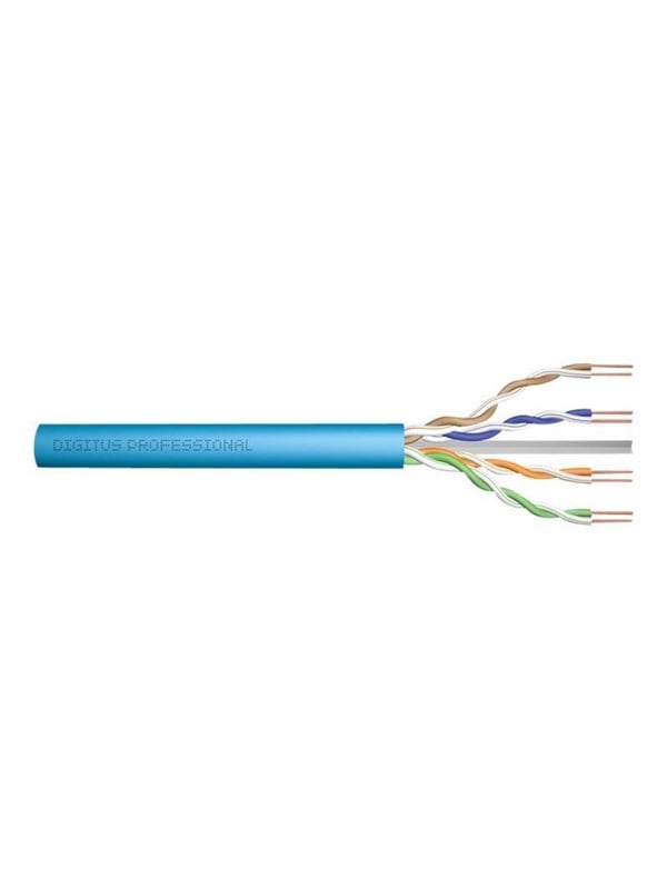 Digitus Professional Bulk Cable 500 Light Blue Ral 5012 Blå 500 Meter - Digitus Skabe  - 4016032441885