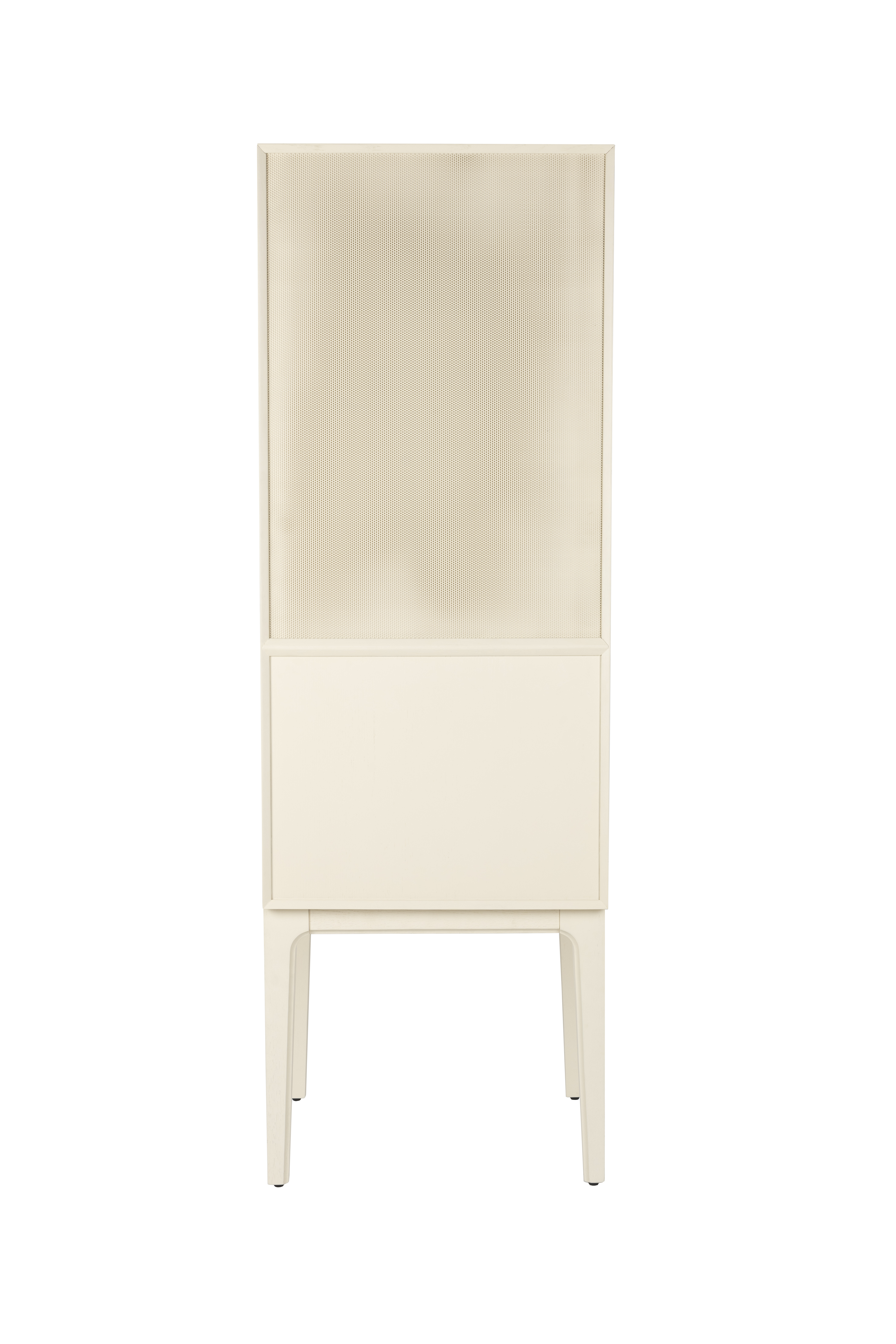 Brun Zuiver June Skab Mesh Låge Hylder Beige Metal Træ - Zuiver Skabe  - 8718548088795