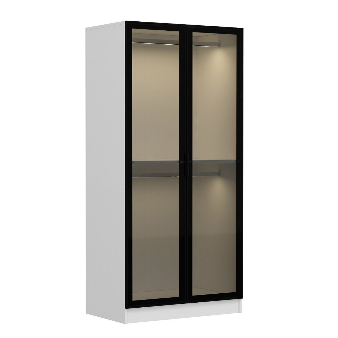 Sort Funzi Living Kalesglas 190 Garderobe - Funzi Living Skabe  - 8683742559825