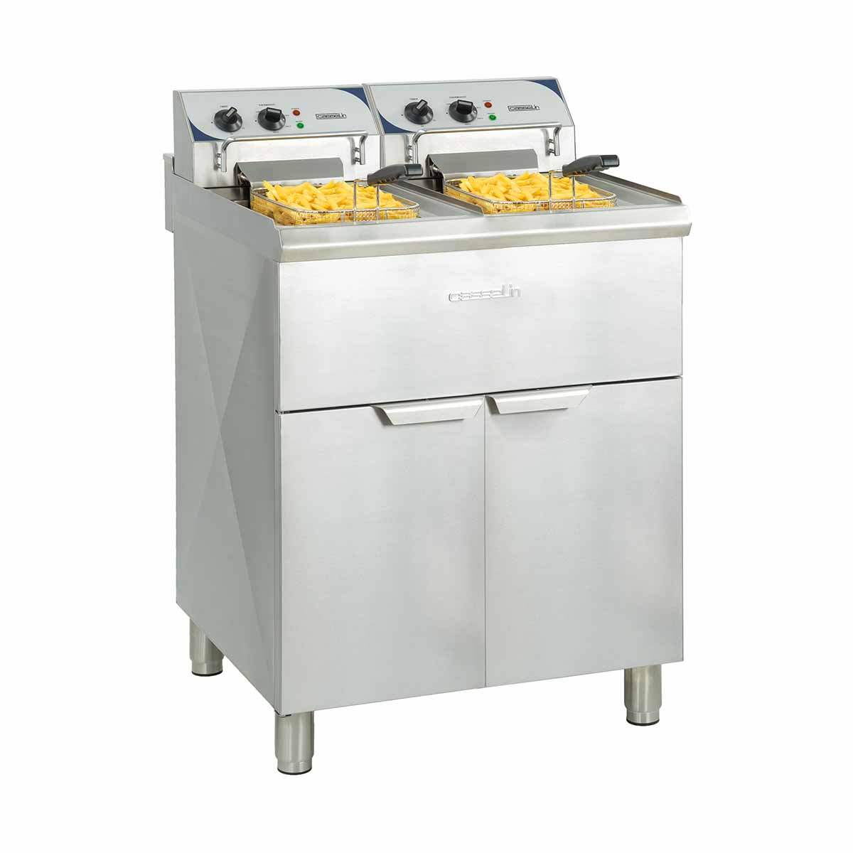 Friture Liter 2x9 Med Underskab - Casselin Skabe  - 3611630018609