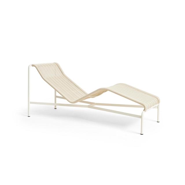 Hvid Hay Palissade Cord Chaise Logue Creme - Hay Skabe  - 5710441366263