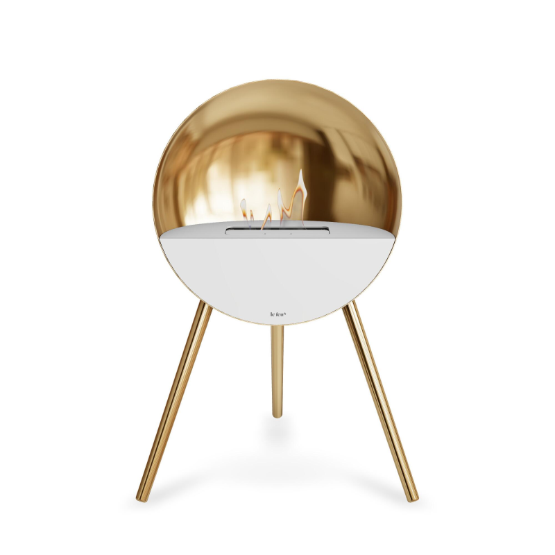 Hvid Rose Gold Biopejs Eye Front Ben Rose Gold - Le Feu Skabe  - 5713958033529