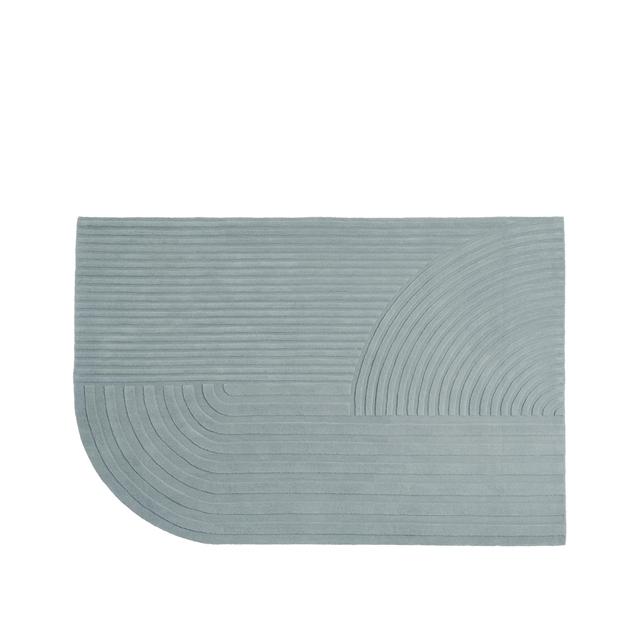 Grøn Muuto Relevo Tæppe 170 240 Sage Green - Muuto Skabe  - 5713295973786